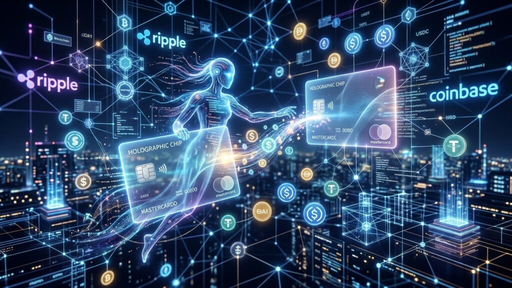Mastercard Lance Réseau Paiements IA Avec Ripple et Coinbase