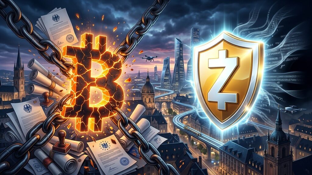 Mert Couronne Zcash Face à la Pression Confidentialité sur Bitcoin en Europe