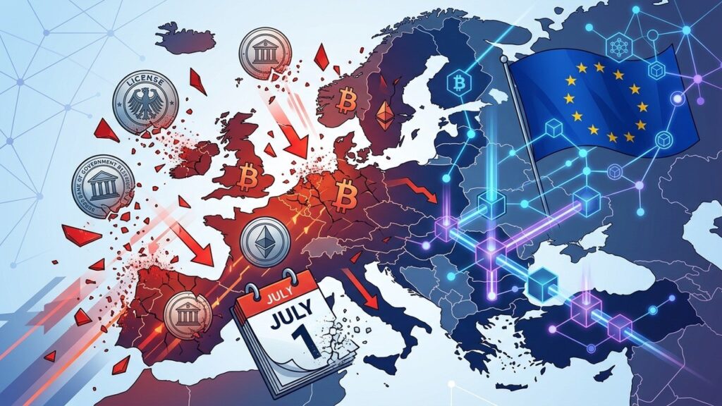 MiCA : 75% des Firmes Crypto EU Risquent de Perdre Leur Licence