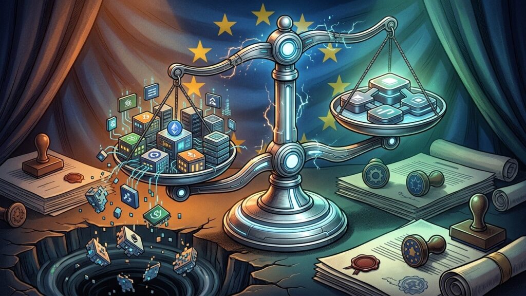 MiCA : 75% des Plateformes Crypto Européennes Menacées au 1er Juillet