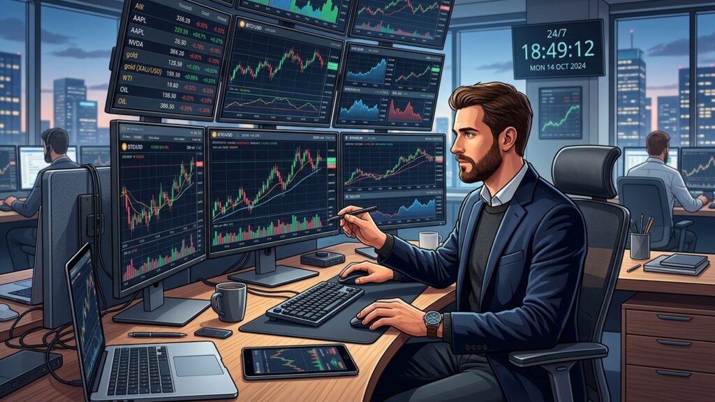 OKX Révolutionne le Trading Européen avec Actions, Or et Pétrole 24/7