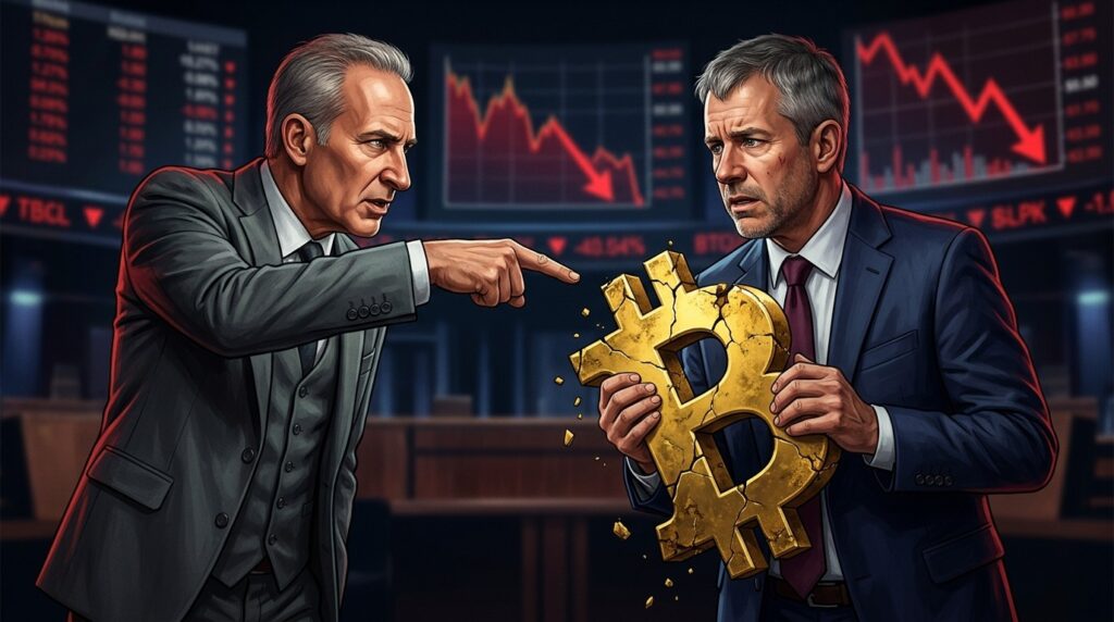 Peter Schiff Alerte : Strategy Risque De Vendre Du Bitcoin