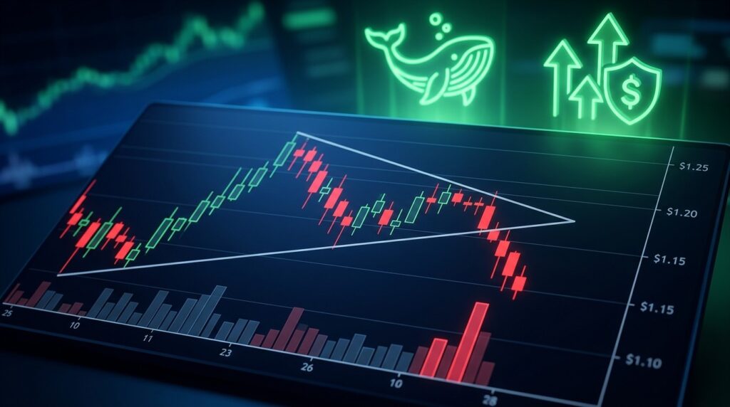 Pourquoi XRP Ne Peut Pas Tenir ÀGenerating the XRP analysis article 1,15 $ : Chart Vs Story