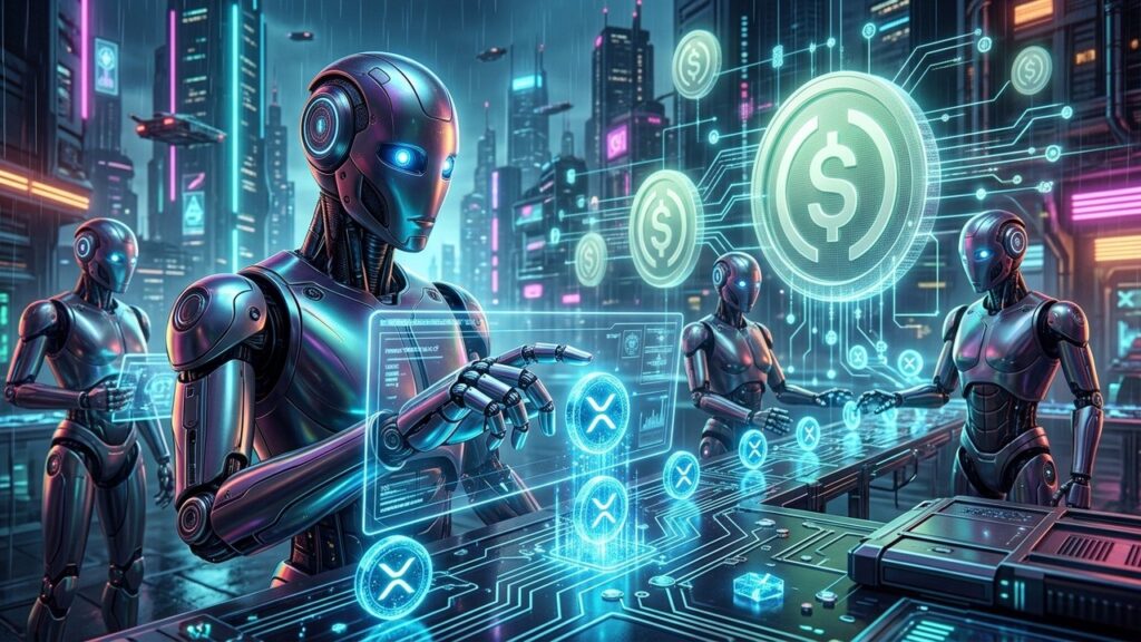 Ripple Cible Agents IA Avec XRPWriting the French blog article Tandis Que USDC Domine