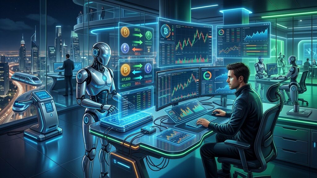 Robots Trading IA 2026 : Guide Complet Pour Traders Crypto Et Actions