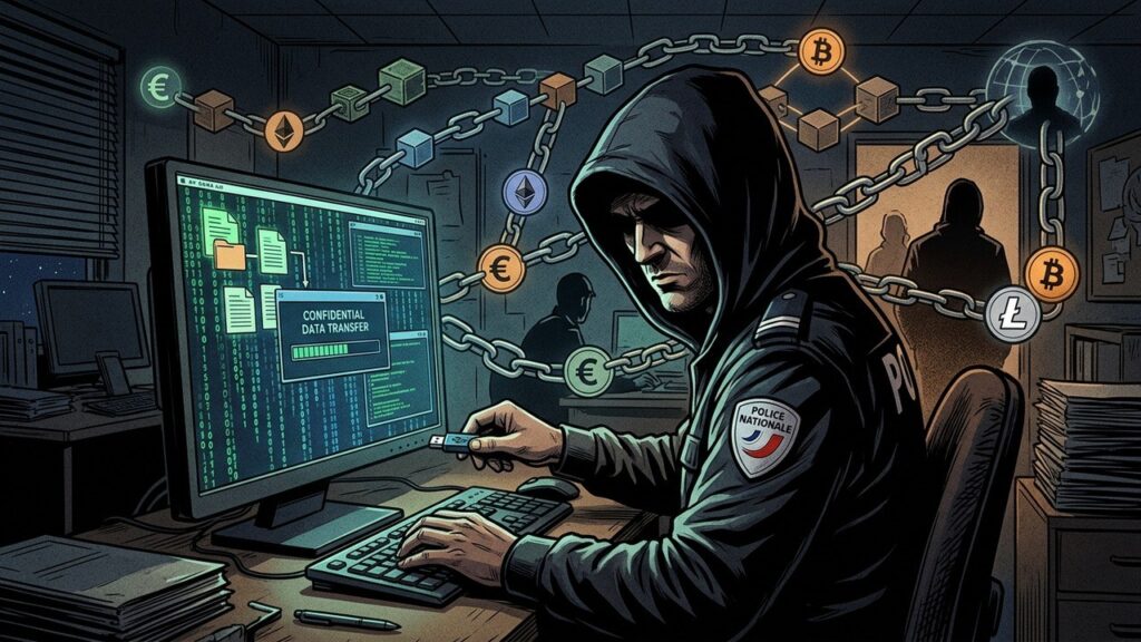 Scandale Police : Revente Données Menace Crypto France