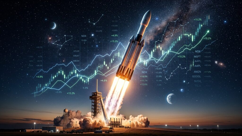 SpaceX IPO : Avertissement Silencieux Avant Cotation à 1,8 Billion