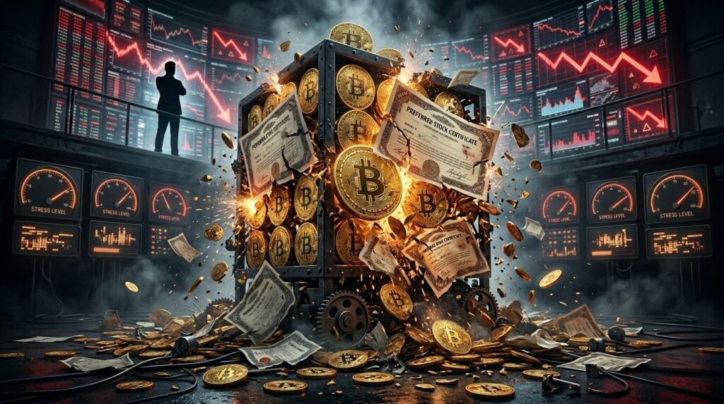 STRC En Chute : Le Modèle Bitcoin De Saylor Affronte Son Premier Test