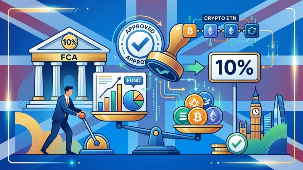 UK FCA Autorise ETN Crypto Pour Fonds Avec Plafond Strict