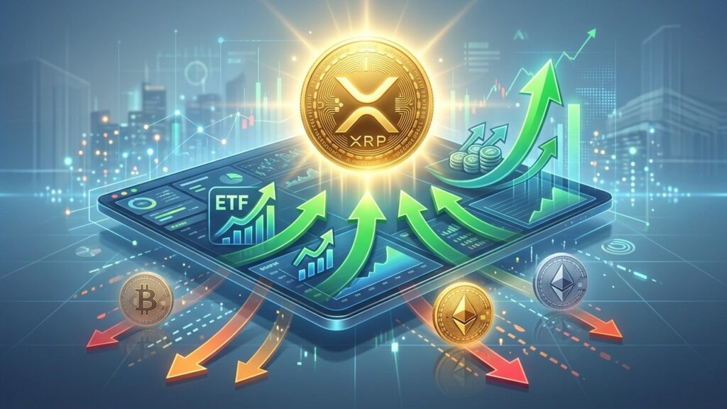 XRP Tient Au-Dessus De 1 Dollar Grâce Aux Flux ETFs