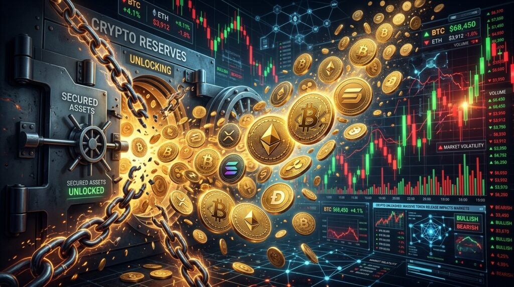 2 Milliards De Dollars Crypto Débloqués Jetons Juillet