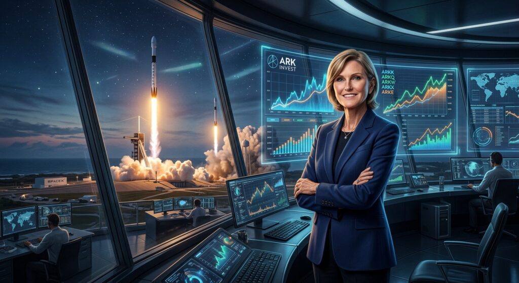 Ark Invest Achète 52M$ De SpaceX Et Double Sa Mise