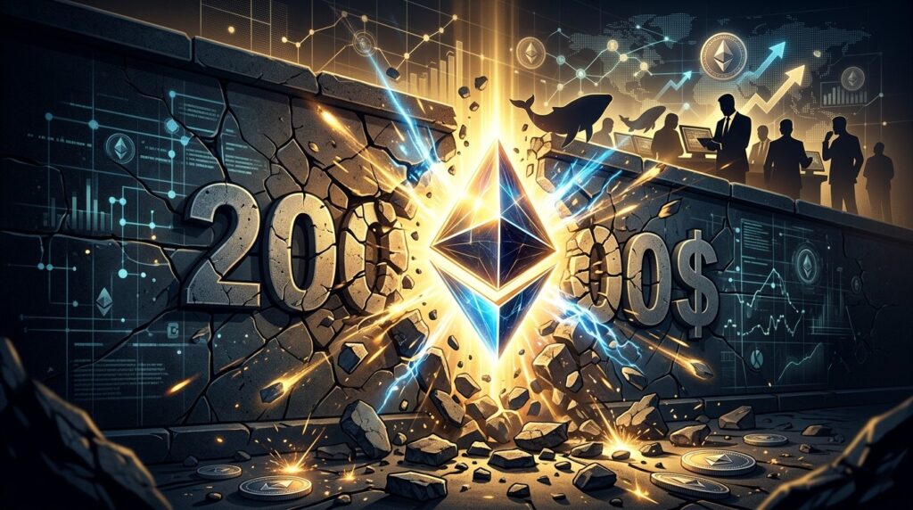 Arthur Hayes et Fidelity Accumulent l’ETH Avant Test des 2000 Dollars