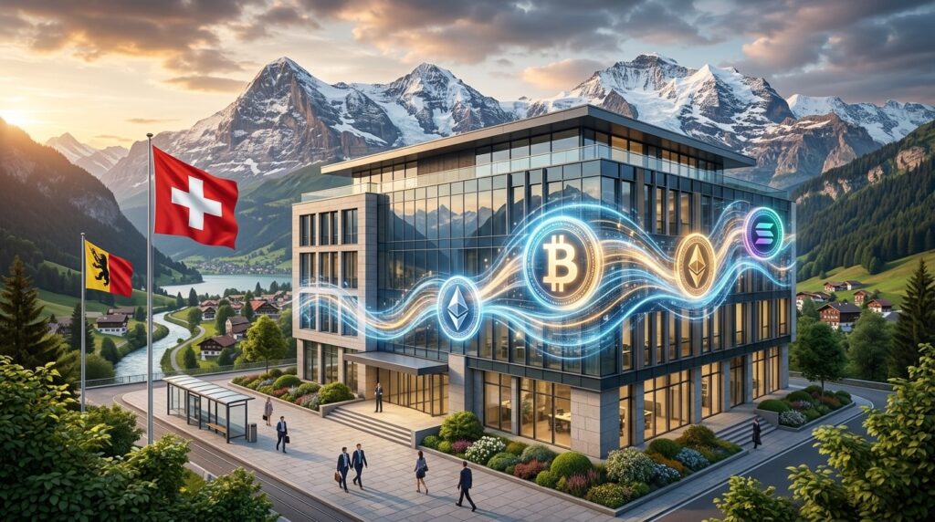 BancaStato Lance Trading Bitcoin ETH SOL avec Sygnum