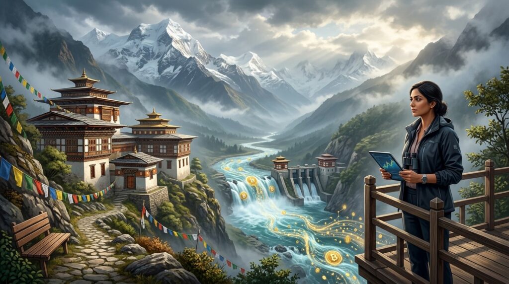 Bhoutan Confie Son Trésor Bitcoin à 3iQ pour Gelephu
