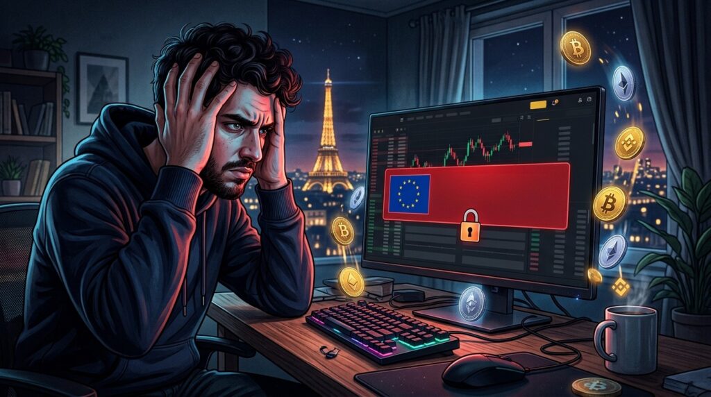 Binance Suspend le Trading en France Après le Délai MiCA