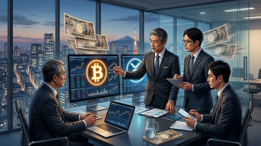 Bitcoin Et XRP Attirent Les Entreprises Japonaises