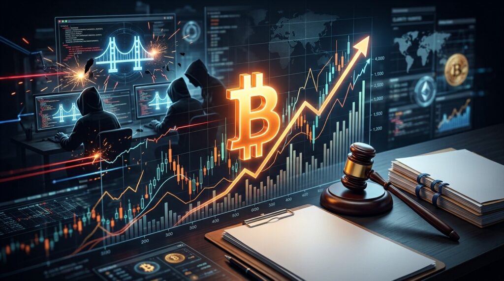 Bitcoin Gagne 4% Avec CLARITY Act Et Hacks Crypto