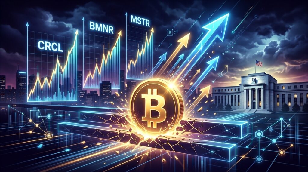 Bitcoin Propulse CRCL BMNR MSTR Avant Showdown Fed