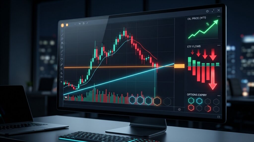 Bitcoin Recule Vers 65 000 Dollars Avant Expiration Options