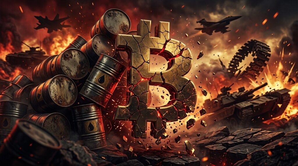 Bitcoin Risque une Chute à 59 000 Dollars avec le Conflit Iranien