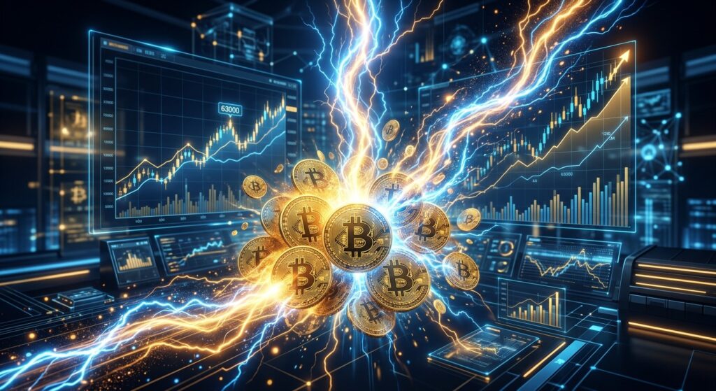 Bitcoin Teste Les 63000 Dollars Tandis Que Saylor Voit Une Énergie Digitale