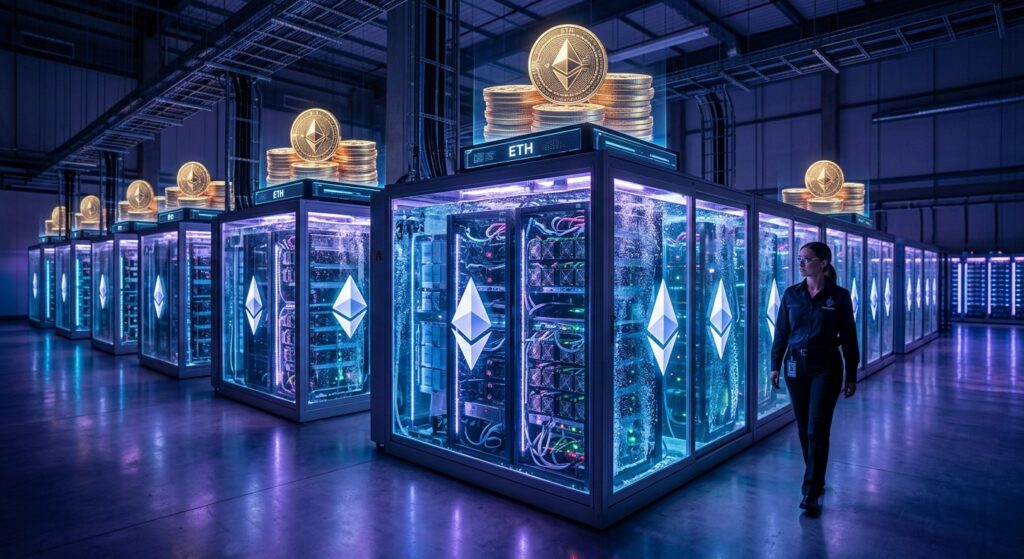 BitMine Réalise 45,7M$ de Revenus via le Staking ETH