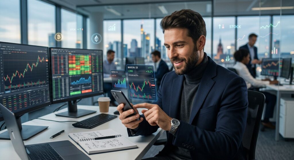 Bitpanda Déploie Trading Marge x20 sur Actions et ETF Europe