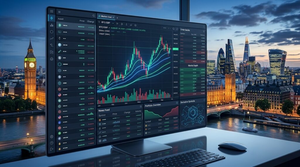 Coinbase Obtient Approbation UK pour Actions et Dérivés