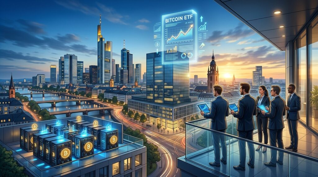 CoinShares Lance Son ETF Bitcoin Mining UCITS En Europe