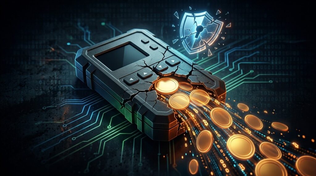 Coldcard Mk3 : Faille Critique Vole 594 BTC en 25 Minutes