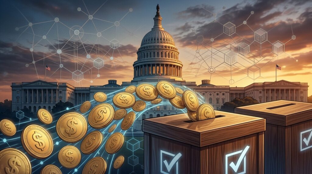 Élections US : Crypto Dépense 189 Millions Pour Influencer