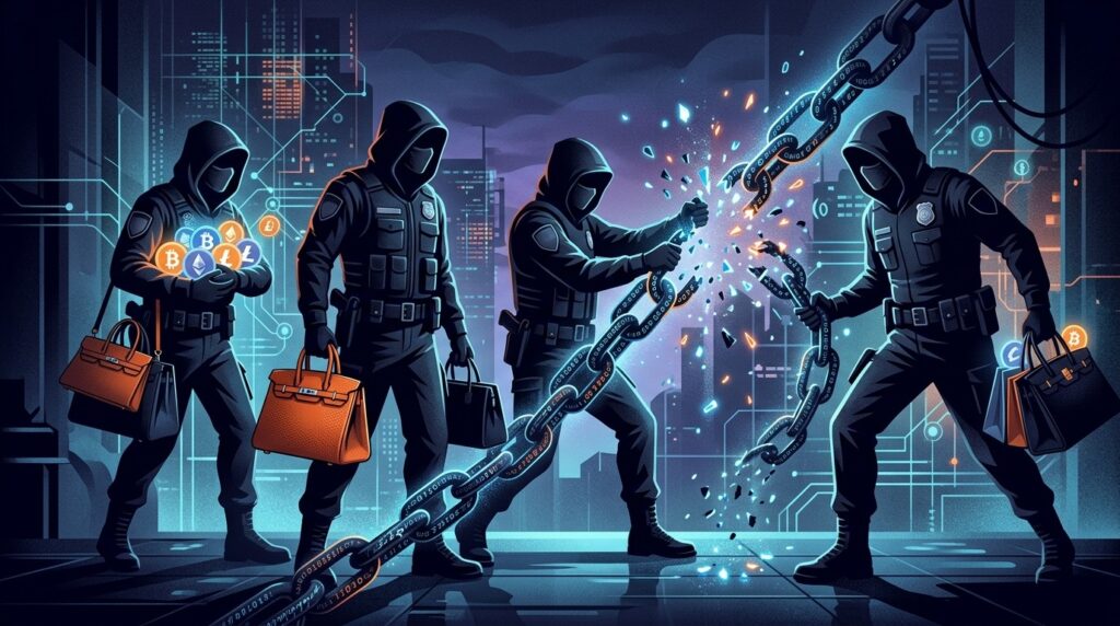 Faux Policiers Volent 5,4 Millions En Crypto : Britanniques Condamnés
