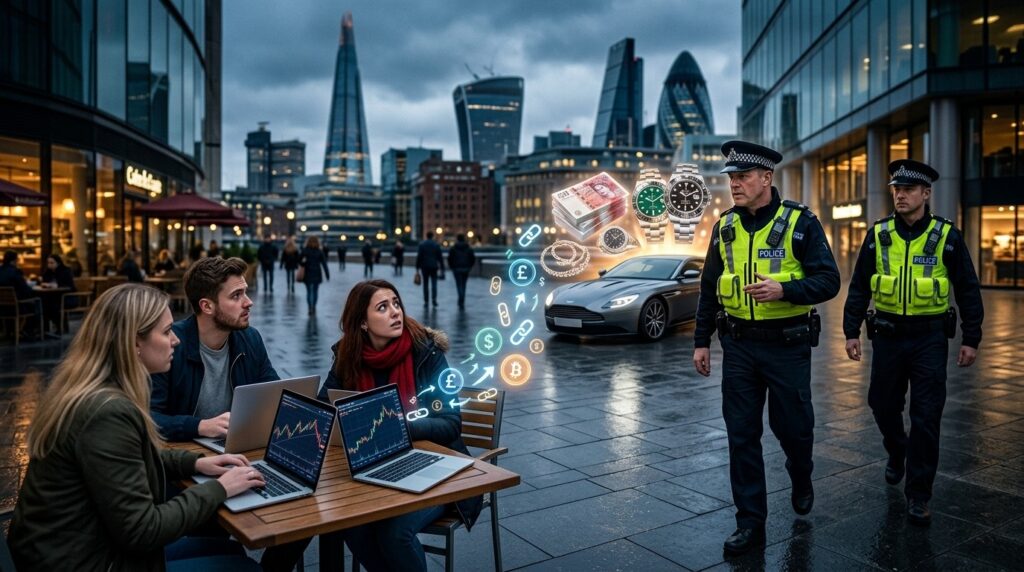 Faux Policiers Volent Plus De 5 Millions En Crypto Au Royaume-Uni