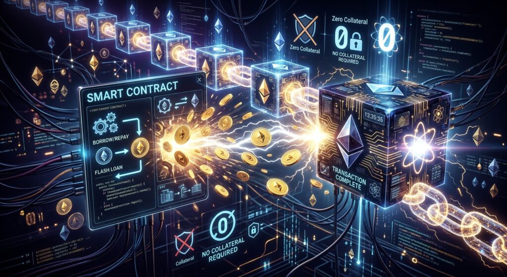 Flash Loan Crypto : Prêts Sans Garantie en une Transaction
