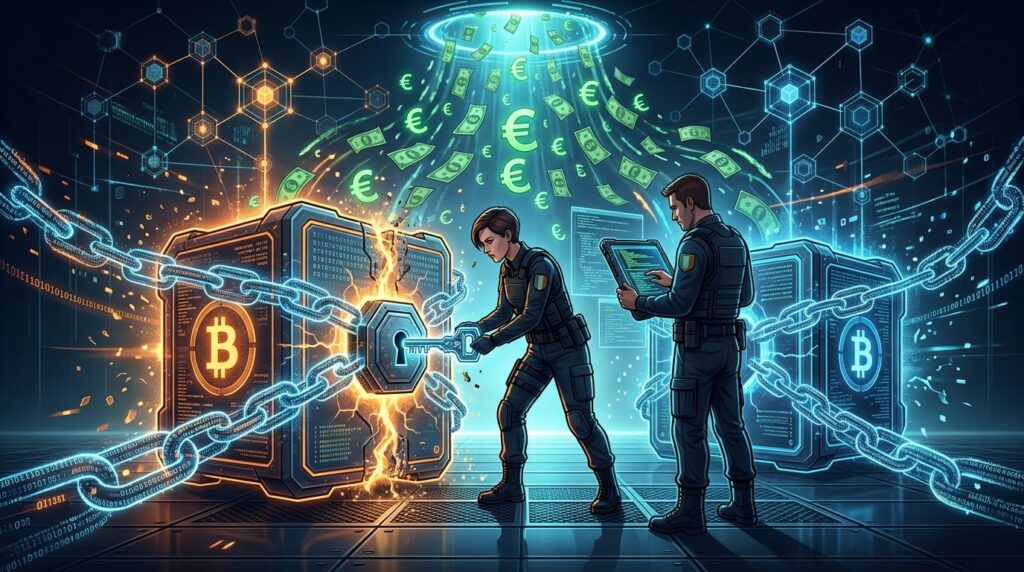 Irlande Saisit 92 M$ en Bitcoins d’un Ex-Trafiquant