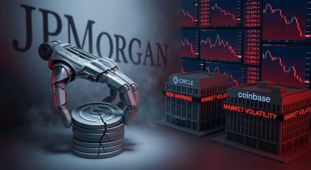JPMorgan Alerte Sur Accord Hyperliquid Qui Menace Circle Et Coinbase