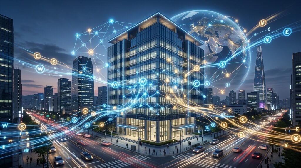 KB Kookmin Bank Partenaire Kinexys pour Paiements Blockchain