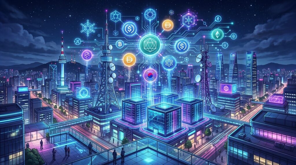KT Corée du Sud Lance Token Factory et Stablecoin Won