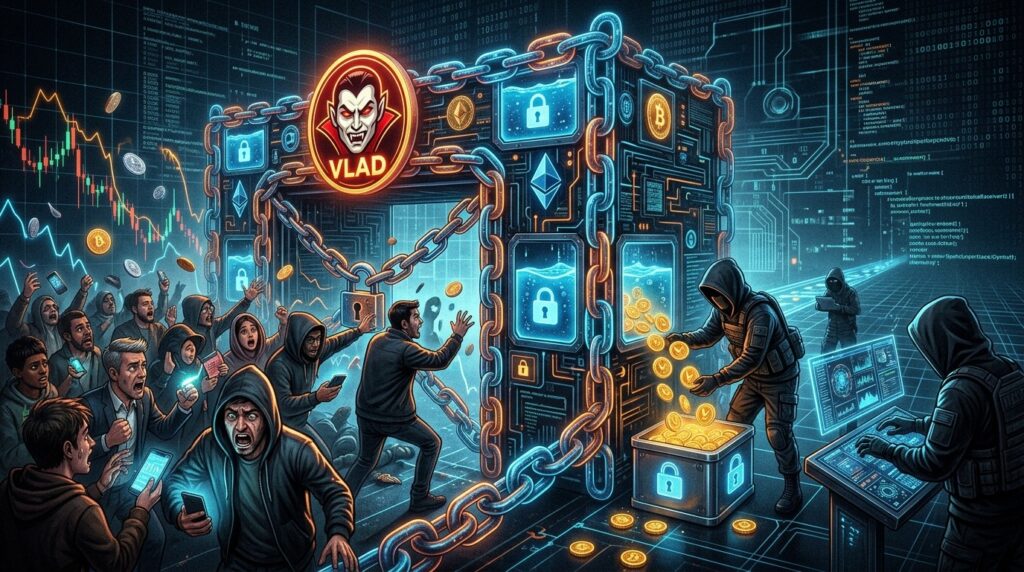 Le Scam Éternel : Comment $VLAD Transforme les Victimes en Source de Revenus