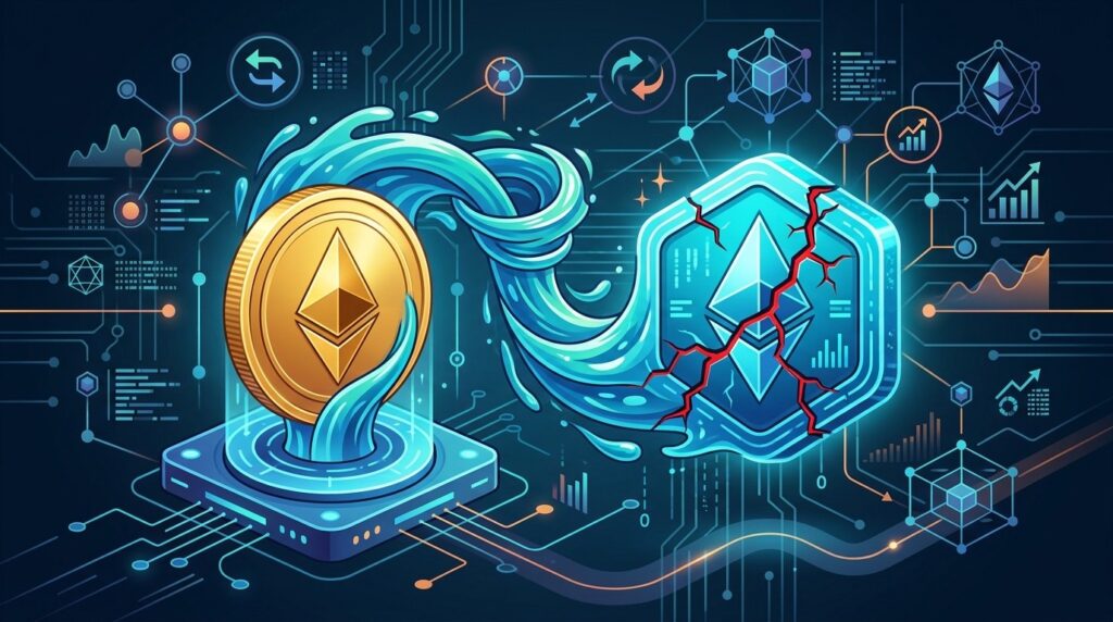 Liquid Staking Tokens : stETH et Risque de Dépeg Expliqué