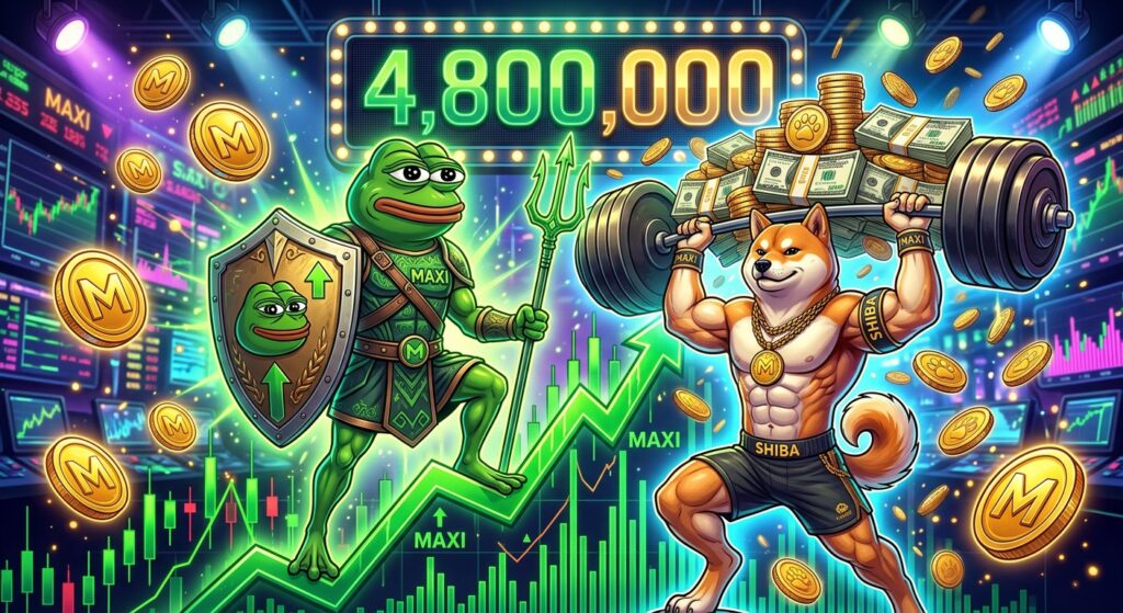 PEPE Résiste Alors Que Maxi Doge Franchit 4,8 Millions