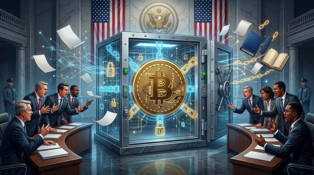 Plan Réserve Bitcoin Trump Bloqué Par Débats Agences