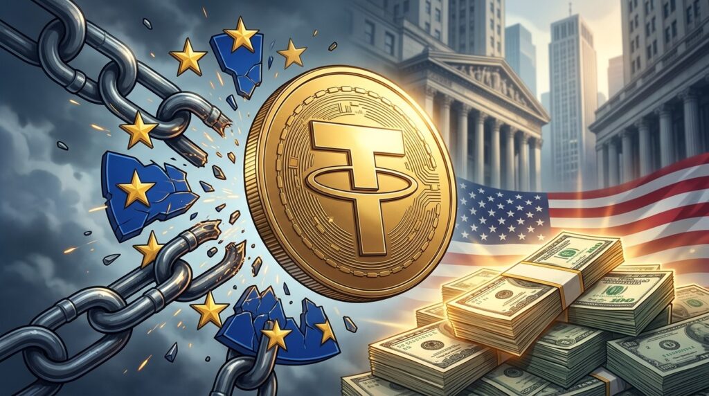 Pourquoi Tether Préfère Quitter l’Europe Plutôt Que Changer Son Modèle