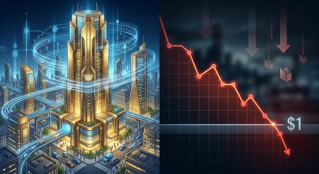 Ripple Triomphe Mais XRP Chute Vers 1 Dollar : Analyse du Décalage