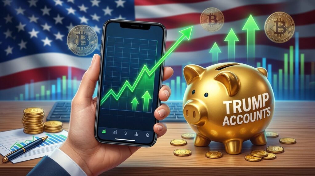 Robinhood Défie la Vente Crypto avec le Lancement des Comptes Trump