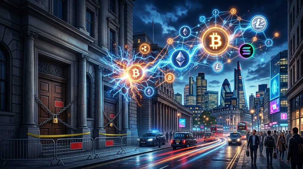 Royaume-Uni : Entreprises Crypto Face Banques Réticentes
