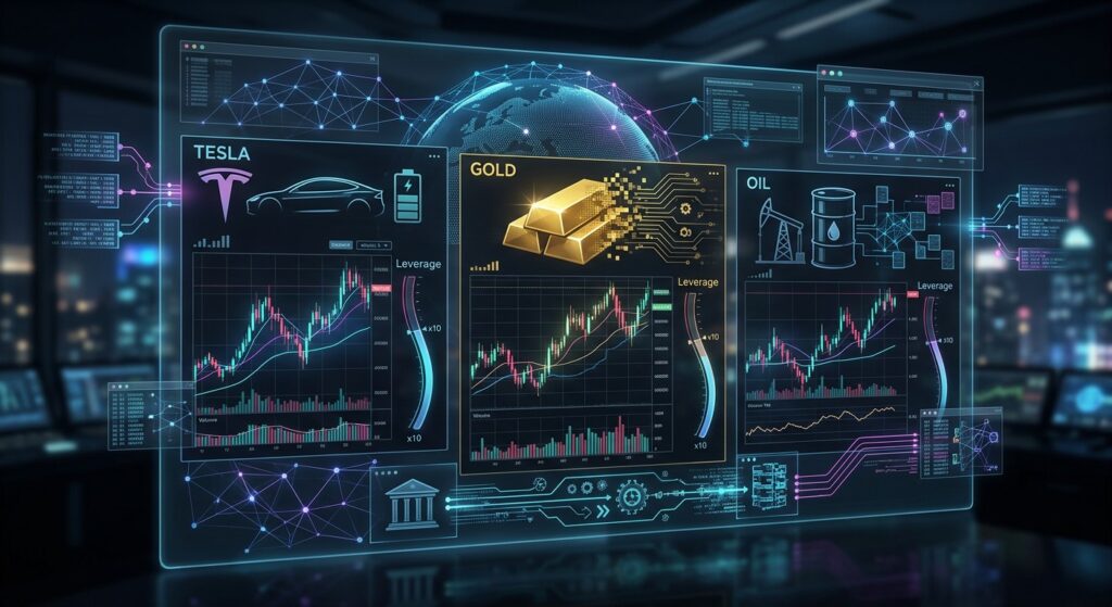 RWA Perpetuals : Trader Actions et Commodités en Crypto