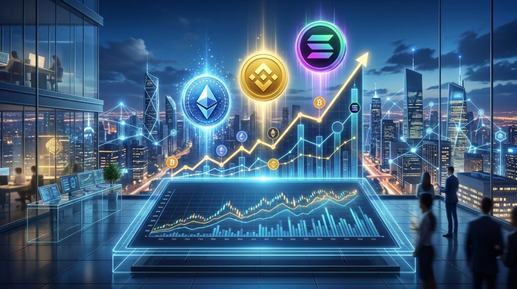 S&P et Pantera Lancent Index Crypto Mené par ETH, BNB et SOL