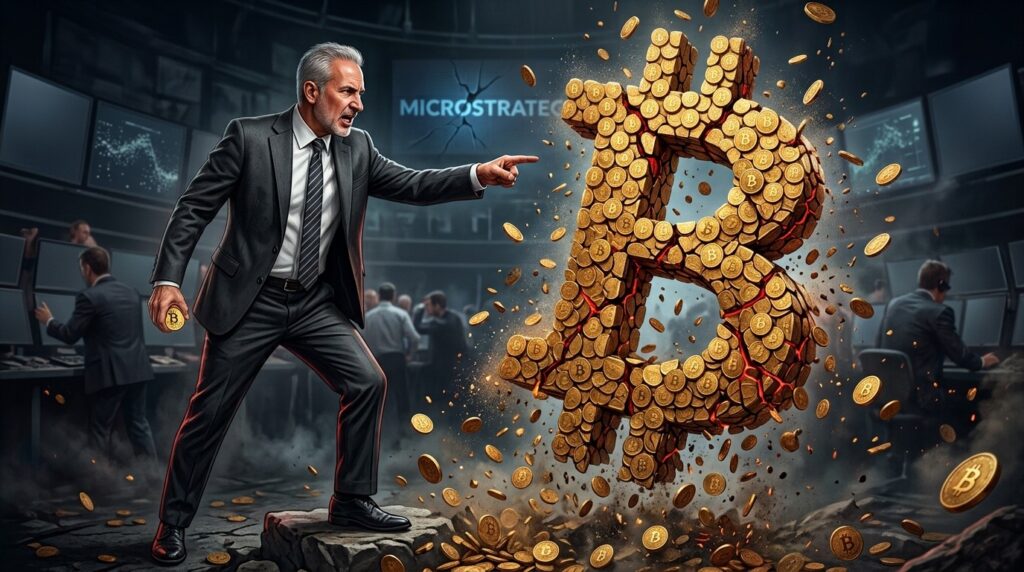 Schiff Démonte Le Modèle Bitcoin De Strategy Avec 54 Millions De Pertes